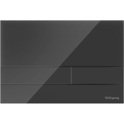 Кнопка смыва Tece TECEspring square S240851 для инсталляции, черный