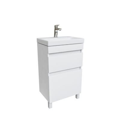 Тумба с умывальником IDDIS напольная с ящиками, белая, 50 см, Zodiac. Подходит ум. 3505000i28 (ZOSRD5ZJCBQYFiZW95RYK)