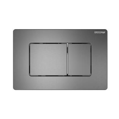 Кнопка смыва Grossman Classic 700.K31.04.42M.42M графит сатиновый