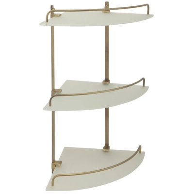 Полка угловая 25x25 см Veragio Gifortes Bronzo VR.GFT-9033.BR