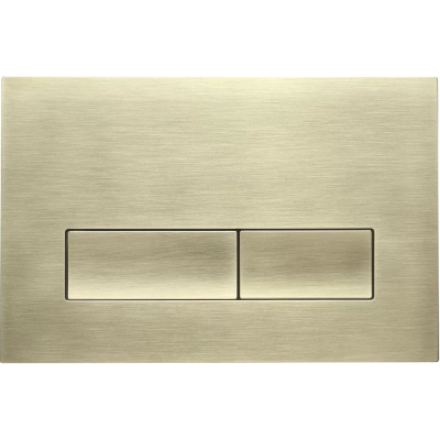 Кнопка смыва Veconi Flush V1 FLV1-G для инсталляции, золотой матовый