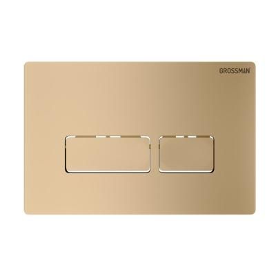 Кнопка смыва Grossman Pragma 700.K31.03.310.310 золото матовое