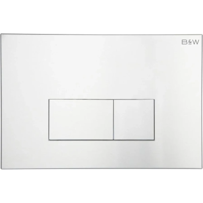 Кнопка смыва Black &amp; White Universe WPI-09544 09544 для инсталляции, хром