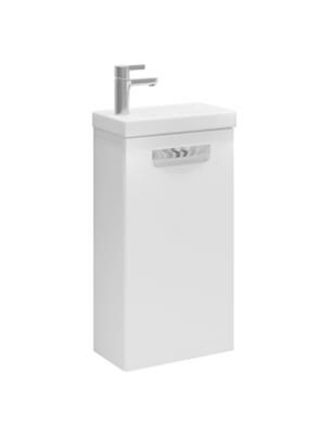 Тумба Velvex подвесная Estea 40.1D, белый матовый (tp.EST.MOD.40.1D)