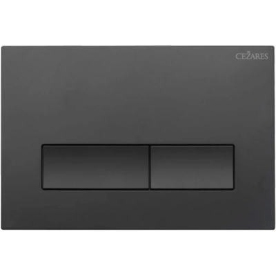 Кнопка смыва Cezares Slider SLIDER-BTN-NOP для инсталляции, черный матовый