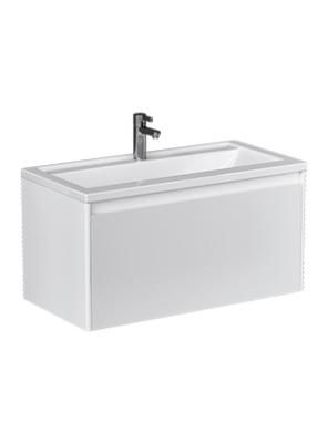 Тумба Velvex подвесная Klaufs 90.1Y.NEW (белый) (tp.KLA.MAR.90.1Y)