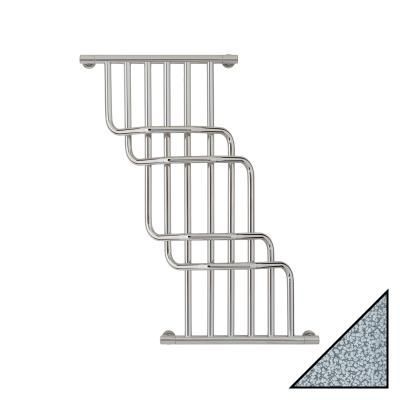 Полотенцесушитель водяной Сунержа Нега 1000х850 серебристый металлик