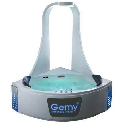 Акриловая ванна Gemy G9069 K с гидромассажем
