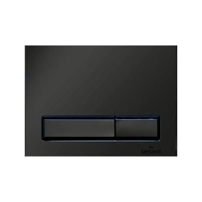 Кнопка смыва Cersanit Blick BU-BK/Blm черный матовый