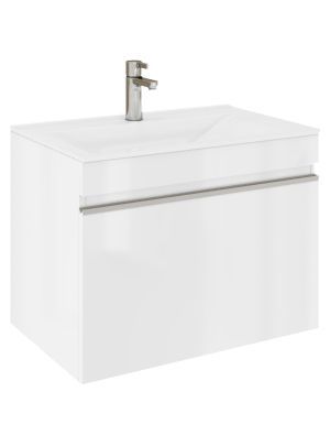 Тумба подвесная Velvex Pulsus 70 Белая (tp.PUL.PUL.70.1Y белый глянец)