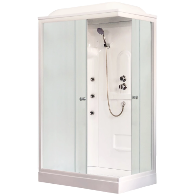 Душевая кабина 120x80x217 см Royal Bath RB8120HP2-M-L матовое