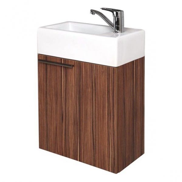 Тумба с раковиной Акватон Эклипс 1A172701EK560 эбони темный