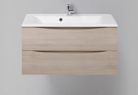 Мебель для ванной BelBagno Marino MARINO-900-2C-SO-RG-P + BB900/450-LV-MR-AST 90 rovere grigio