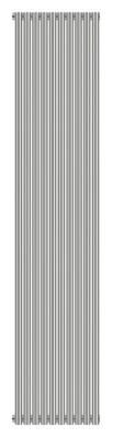 Дизайн-радиатор Сунержа Эстет 1800х363 хром (9 секции) водяной