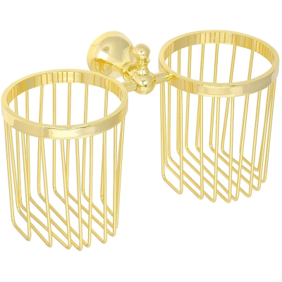 Двойной держатель освежителя воздуха Veragio Gialetta Dorato VR.GIL-6454.DO