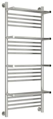 Полотенцесушитель водяной Сунержа Богема+ с 4 полкам 00-0224-1250 1200x500 без покрытия