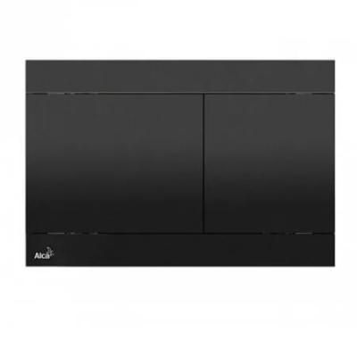 Кнопка смыва AlcaPlast Flat FUN-BLACK черный
