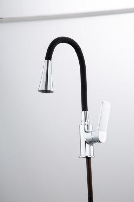 Смеситель для кухни Frap F4461-2 с гибким изливом, хром