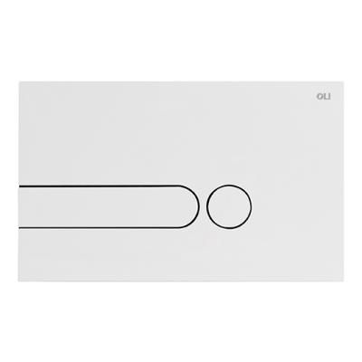 Кнопка смыва Oli iPlate 670001 белый