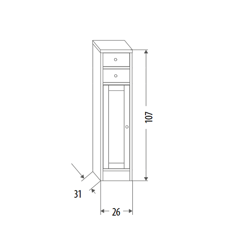 Шкаф Eban Giada NEW FKMGD---DPG new*3 правый, бежевый