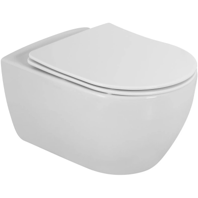 Унитаз подвесной Cezares Comfort CZR-191-TH безободковый, белый