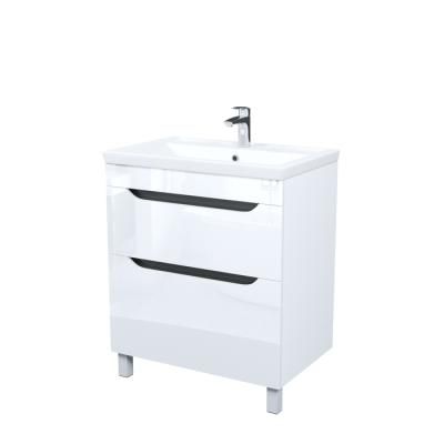 Тумба с умывальником, напольная, 70 см, белый, Ray, IDDIS, RAY70WFi95K