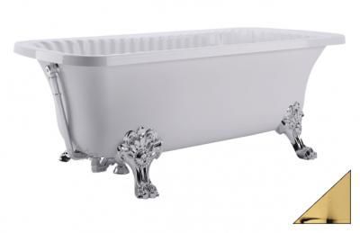 Ванна акриловая Migliori Olivia ML.OLV-40.105.DO 174х83 белая, на лапах "MIGLIORE" золото