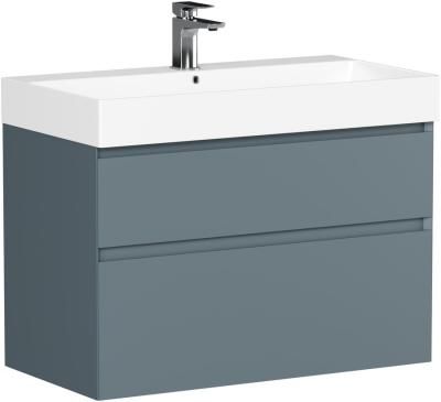 Тумба под раковину Allen Brau Infinity 85 1.210026.BGM синий матовый