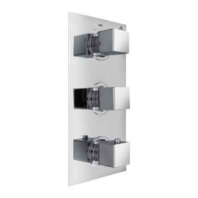 Термостатический смеситель Noken Square N172390002 для ванны, хром