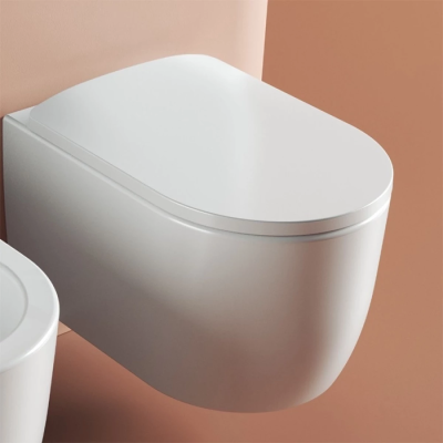 Унитаз подвесной Artceram Monet MNV001 05 00 безободковый, белый матовый