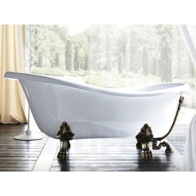 Акриловая ванна Gruppo Treesse Epoca V5071/bronze 170х80 бронза/белый