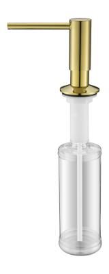 Дозатор для жидкого мыла Paulmark DECUS D004-G, золото