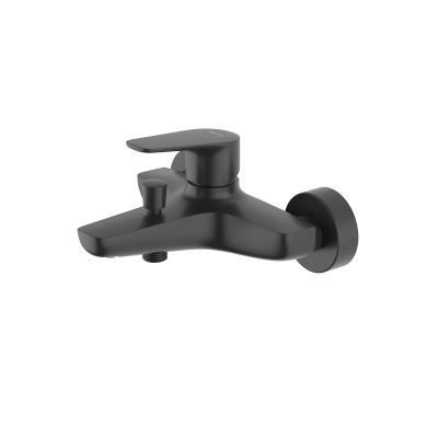 Смеситель для ванны AQUATEK, матовый черный AQ1140MB БЕТТА, Черный матовый