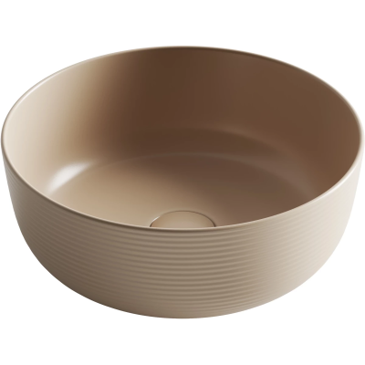 Раковина-чаша Ceramica Nova Element CN6073MC 35,6x35,6 см, накладная, капучино матовый