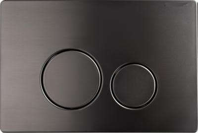 Кнопка смыва Gappo GM3101-9 для инсталляции, оружейная сталь 