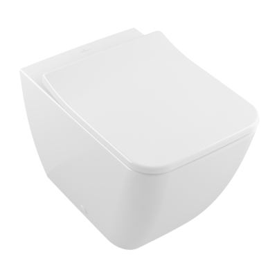 Чаша для унитаза приставного Villeroy & Boch Venticello 4613R001 альпийский белый