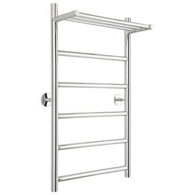 Полотенцесушитель водяной Стилье Универсал-54 80х40 с полкой, хром