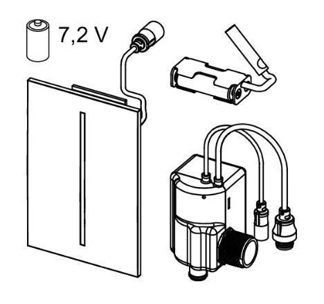 Кнопка смыва Tece TECEfilo Urinal 9242034 7,2 В, электронная, хром глянцевый