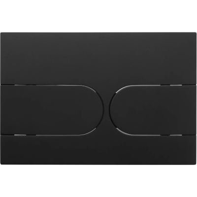 Кнопка смыва Veconi Flush V6 FLV6-B для инсталляции, черный матовый