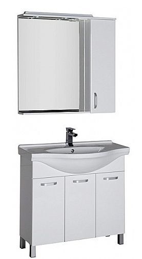 Тумба для комплекта Aquanet Глория 00171599 90 белая