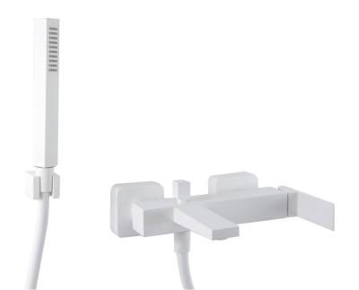 Смеситель для ванны Webert Pegaso PE850101740, белый