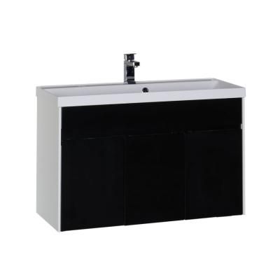 Тумба под раковину Aquanet Латина 00179927 100 черная