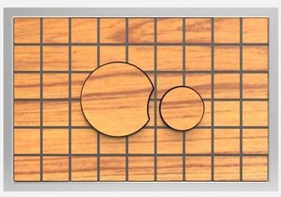 Кнопка смыва Sanit 16.728.W4.0000 дерево Тик