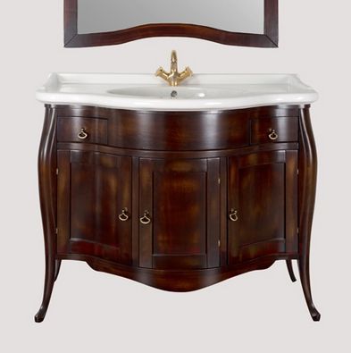 Мебель для ванной Tiffany World Ferrara 112 мокко