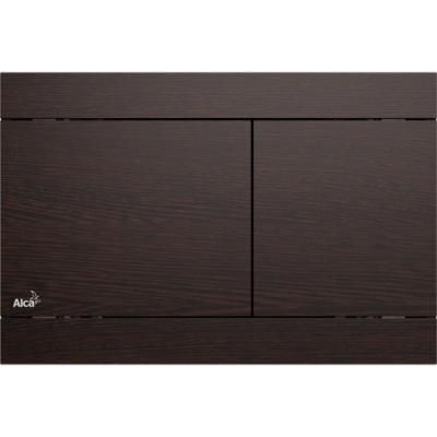 Кнопка смыва AlcaPlast Flat FUN-WENGE венге