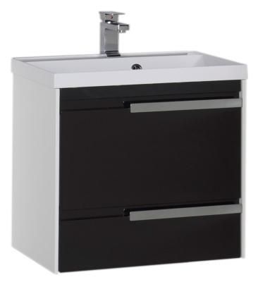 Тумба под раковину  Aquanet Тиволи 00180064 70 черная