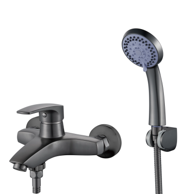 Смеситель для ванны Shevanik S5MZ00DR2TTY, Оружейная сталь