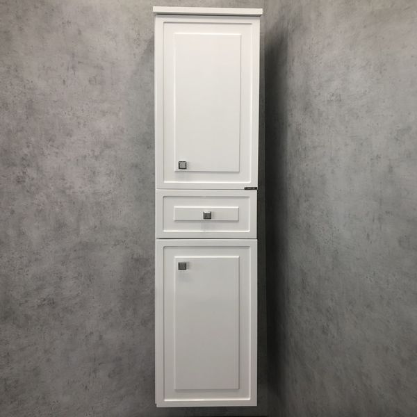 Шкаф-колонна COMFORTY "Феррара-40" белый глянец