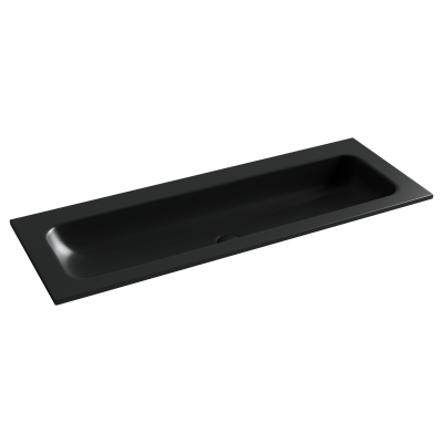 Раковина накладная Grace прямоугольная, без отверстия под смеситель 1210*457*137 мм, цвет черный матовый,  CN7016MBwx