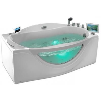 Акриловая ванна Gemy G9072 O R с гидромассажем